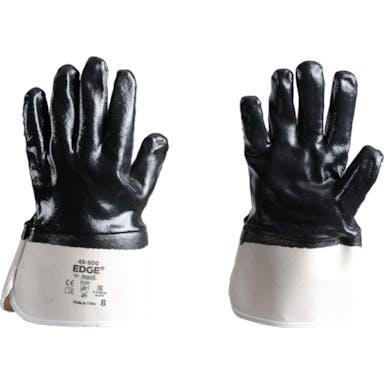 【CAINZ-DASH】アンセル・ヘルスケア・ジャパン ニトリルコーティング手袋　エッジ　４８－５００　Ｍサイズ 48-500-8【別送品】