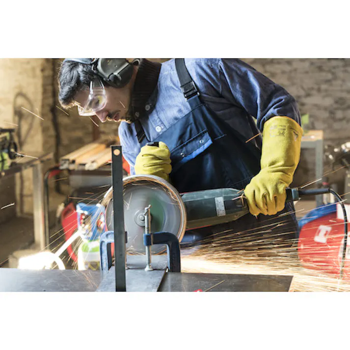 【CAINZ-DASH】アンセル・ヘルスケア・ジャパン 溶接用手袋 アクティブアーマー 43-216 Lサイズ 43-216-9【別送品】