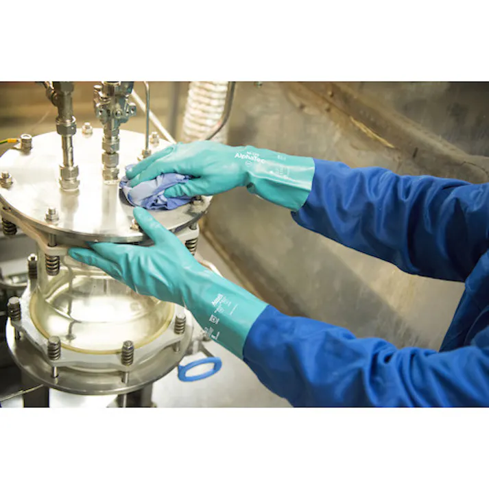 【CAINZ-DASH】アンセル・ヘルスケア・ジャパン 耐薬品手袋 アルファテック 58-330 Lサイズ 58-330-9【別送品】