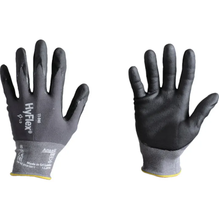 【CAINZ-DASH】アンセル・ヘルスケア・ジャパン ニトリル背抜手袋 ハイフレックス 11-840 Lサイズ 11-840-9【別送品】