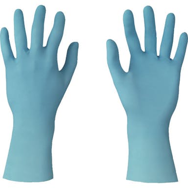 【CAINZ-DASH】アンセル・ヘルスケア・ジャパン 耐薬品ニトリルゴム使い捨て手袋　タッチエヌタフ　９２－６６５　Ｍサイズ　（１００枚入） 92-665-8【別送品】