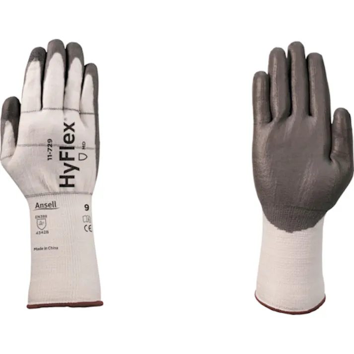 【CAINZ-DASH】アンセル・ヘルスケア・ジャパン 耐切創手袋 ハイフレックス 11-729 Mサイズ 11-729-8【別送品】