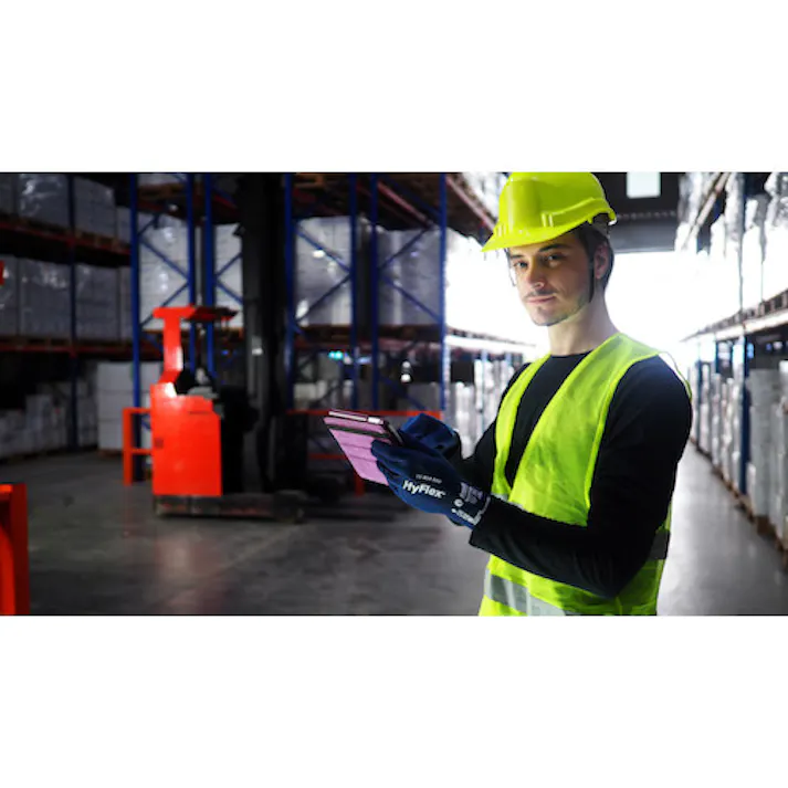 【CAINZ-DASH】アンセル・ヘルスケア・ジャパン 静電気対策手袋 ハイフレックス 11-819 XLサイズ 11-819-10【別送品】