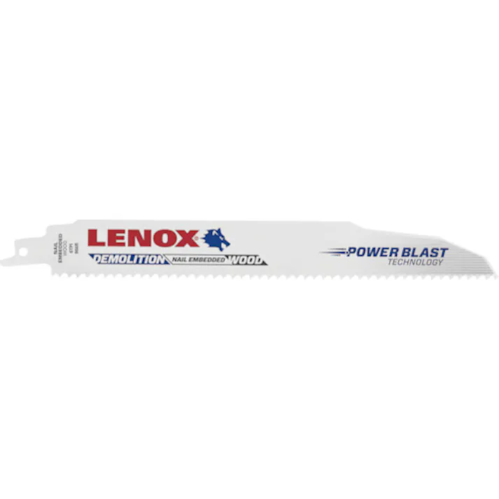 【CAINZ-DASH】LENOX社 解体用セーバーソーブレード 966R 225mm×6山 (2枚入り) 20598966R【別送品】