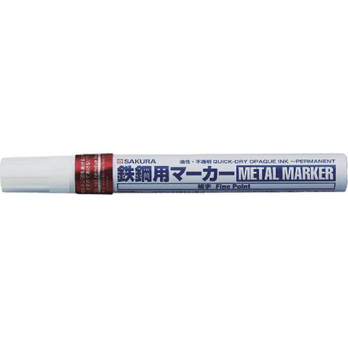 【CAINZ-DASH】サクラクレパス 鉄鋼用マーカー細字 赤 PKK-S-19R【別送品】