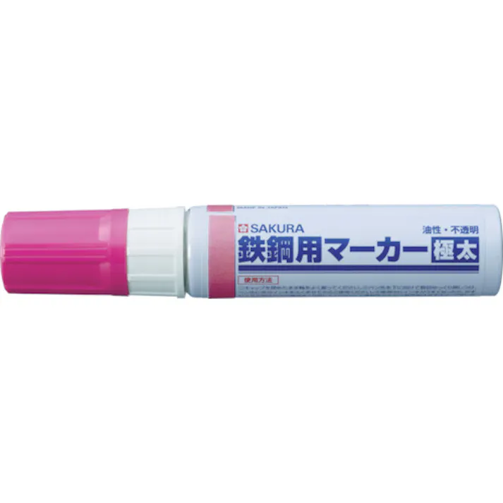 【CAINZ-DASH】サクラクレパス 鉄鋼用マーカー極太 桃 PKK-J-20P【別送品】