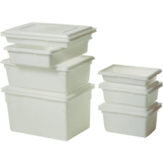 【CAINZ-DASH】ニューウェルブランズ・ジャパン合同会社 食品用容器　フードボックス　ホワイト　容量６２．９Ｌ　外形寸法：幅６６０×奥行４５７×高さ３０５ｍｍ 352801【別送品】