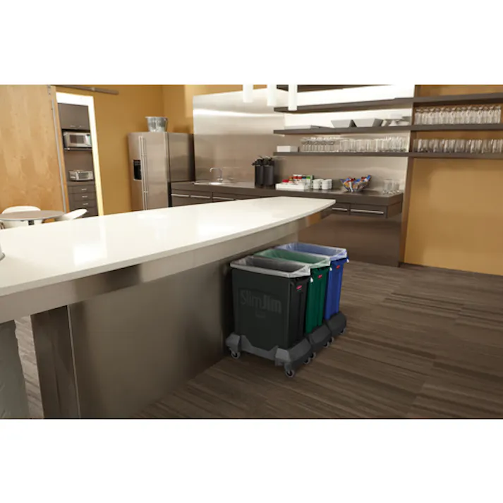 【CAINZ-DASH】ニューウェルブランズ・ジャパン合同会社 スリムジムコンテナ 通気孔付き 87.1L グレイ 3540-6075【別送品】