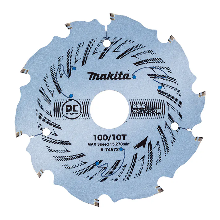 DCオールダイヤチップソー 100mm 窯業系サイディング用 A-74572