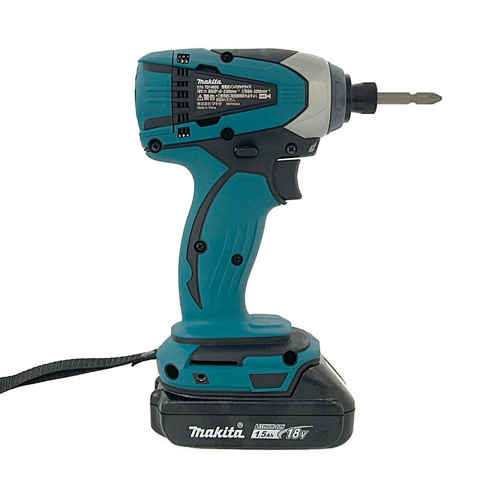 充電式インパクトドライバ 18V TD146DWHX バッテリ2個付 | 電動工具