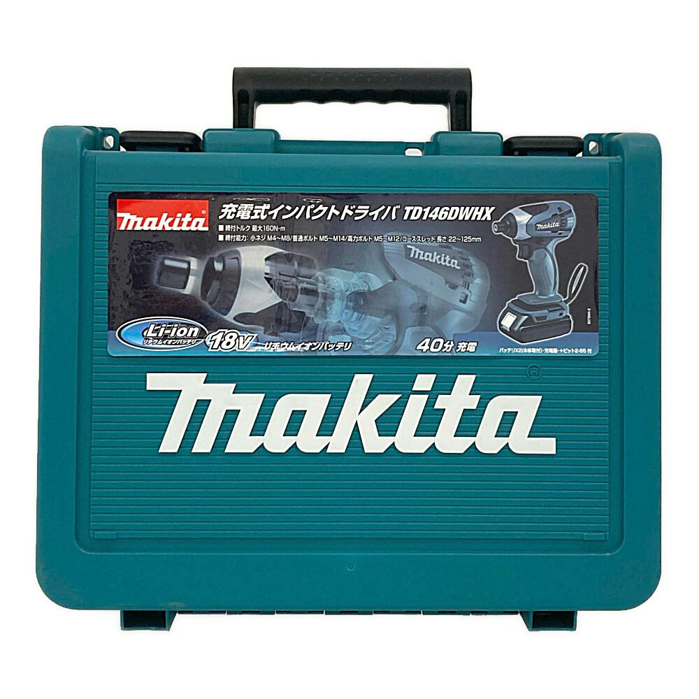 充電式インパクトドライバ 18V TD146DWHX バッテリ2個付 | 電動工具