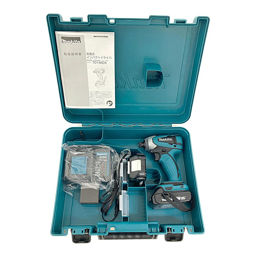 充電式インパクトドライバ 18V TD146DWHX バッテリ2個付 | 電動工具