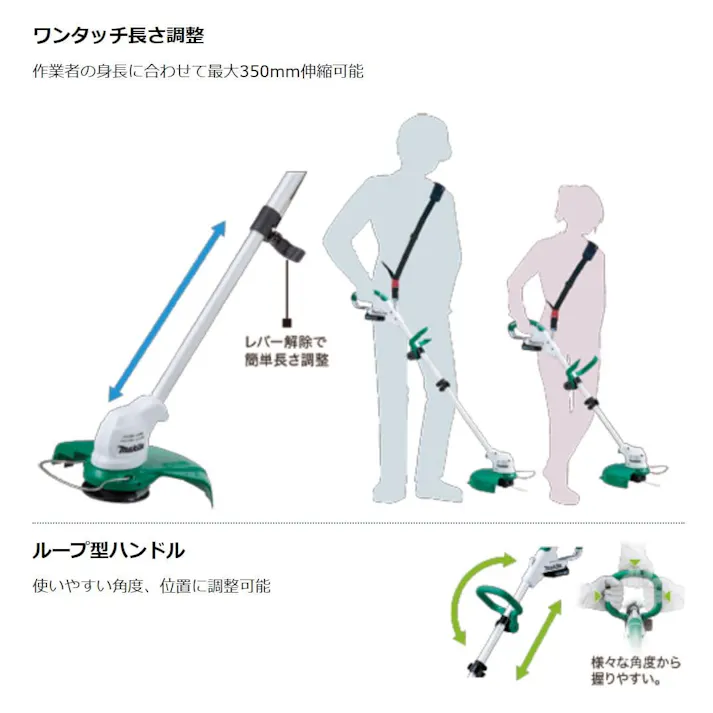 充電式草刈機 MUR100DSH