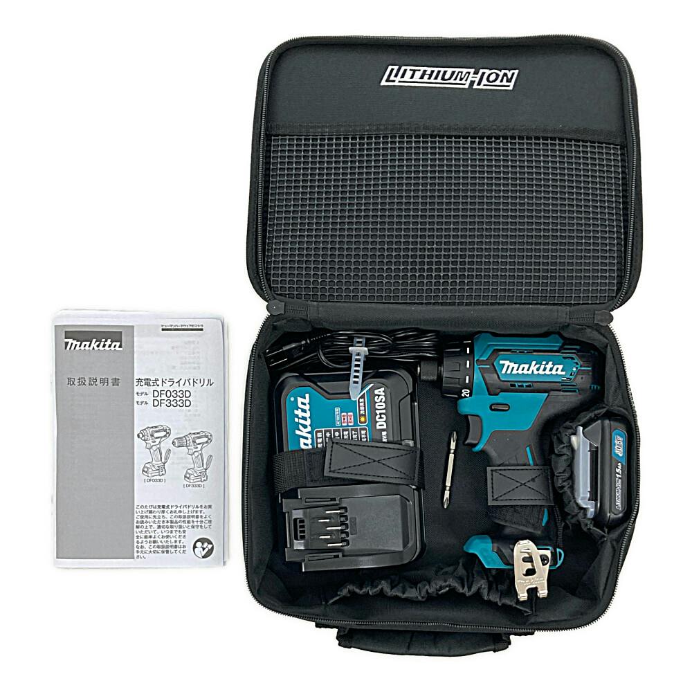 充電式ドライバドリル 10.8V DF033DSHS バッテリ1個付 | 電動工具 通販