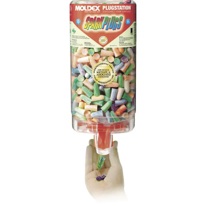 【CAINZ-DASH】モルデックスジャパン 耳栓 スパークプラグ プラグステーション 500組入 6645【別送品】