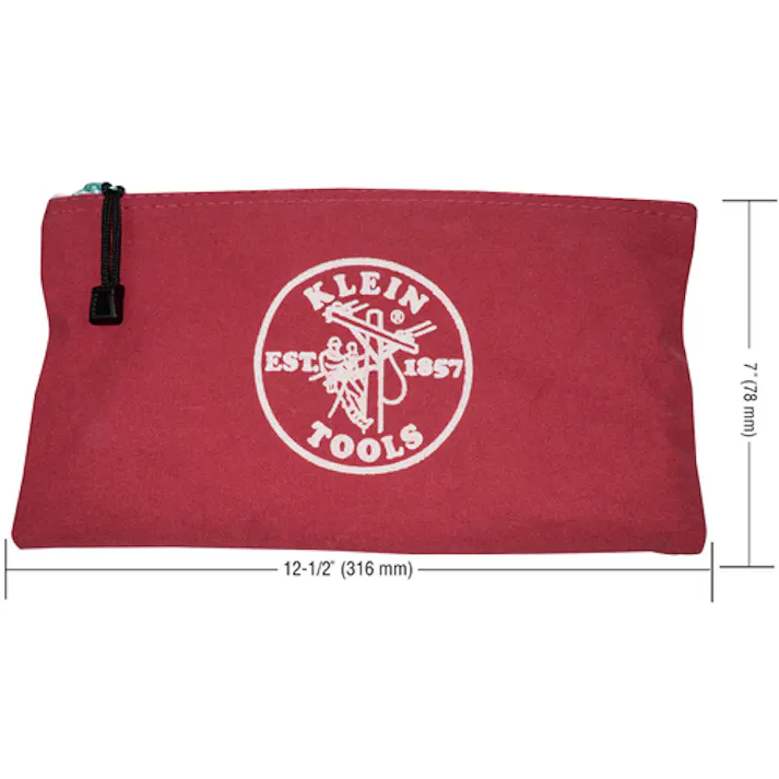 【CAINZ-DASH】KLEIN TOOLS社 ツールポーチ 4個セット(茶、黒、灰、赤) 5141【別送品】