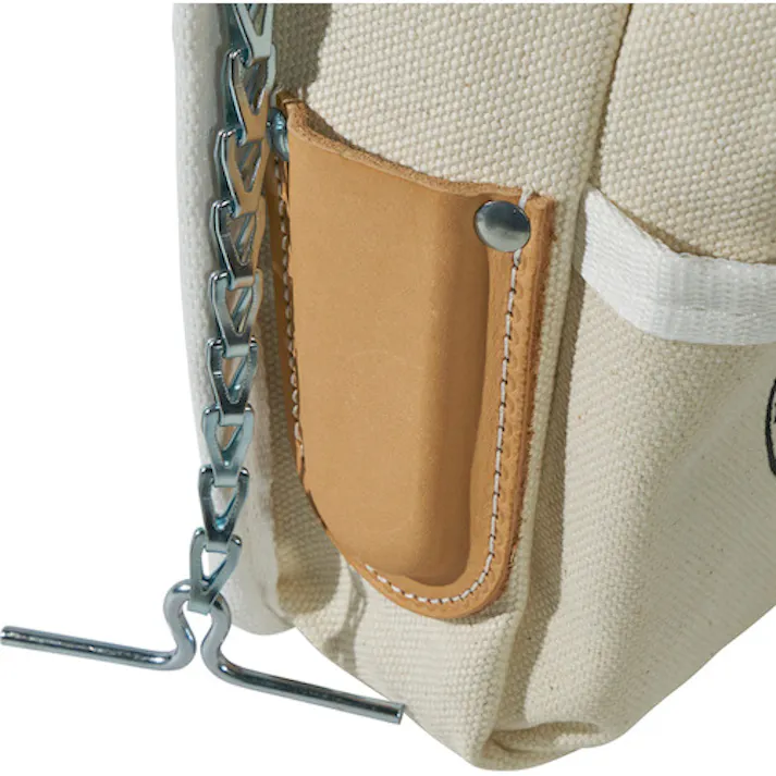 【CAINZ-DASH】KLEIN TOOLS社 ツールポーチ 5ポケット ホワイト 5125【別送品】