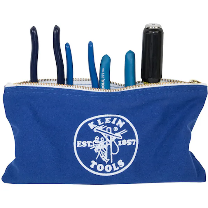 【CAINZ-DASH】KLEIN TOOLS社 ツールポーチ 4色セット(緑、橙、青、黄) 5140【別送品】