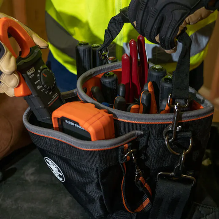 【CAINZ-DASH】KLEIN TOOLS社 ショルダーポーチ TradesmanPro 14ポケット 55419SP-14【別送品】