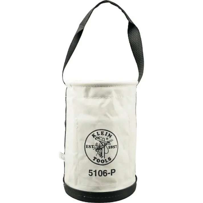 【CAINZ-DASH】KLEIN TOOLS社 電工バケツ Φ229X356 ホワイト 5106P【別送品】