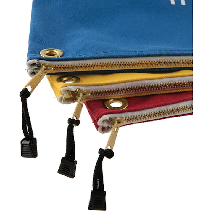 【CAINZ-DASH】KLEIN TOOLS社 ツールポーチ ラージ 3個セット(レッド、ブルー、イエロー) 5539LCPAK【別送品】