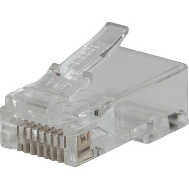 【CAINZ-DASH】ＫＬＥＩＮ　ＴＯＯＬＳ社 Ｐａｓｓ－Ｔｈｒｕモジュラープラグ　ＲＪ４５　ＣＡＴ６（１０個入り） VDV826729A【別送品】