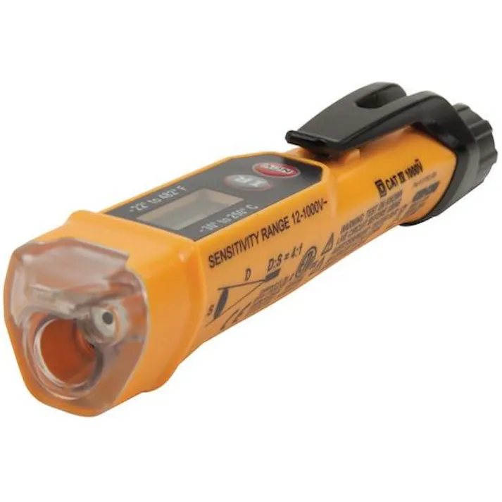 【CAINZ-DASH】KLEIN TOOLS社 検電器(交流専用)非接触温度計付 NCVT4IR【別送品】