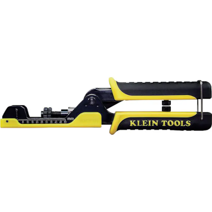 【CAINZ-DASH】KLEIN TOOLS社 マルチ圧着工具(同軸ケーブル用) VDV211-100【別送品】