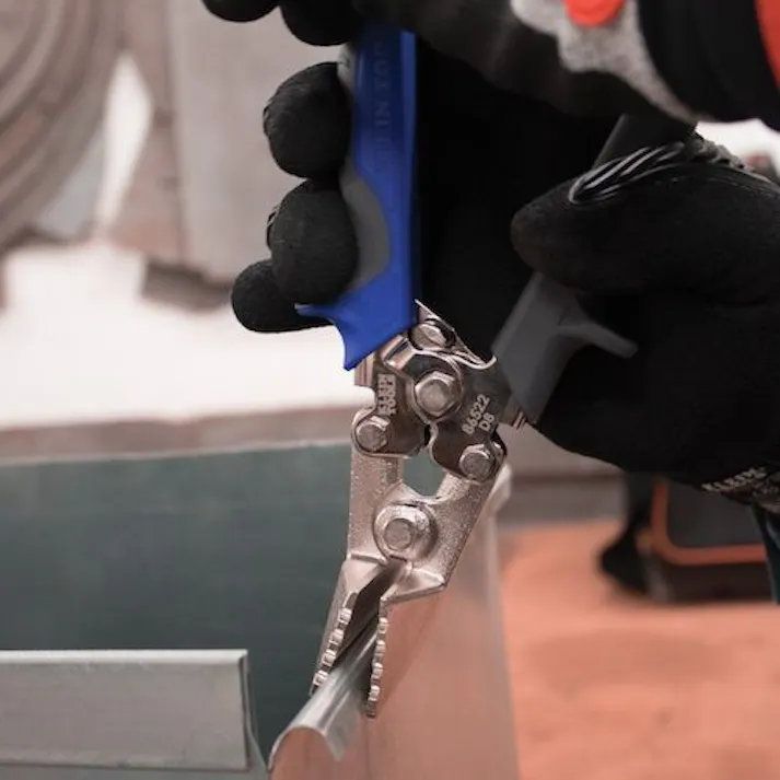 【CAINZ-DASH】KLEIN TOOLS社 板金ヒラツカミ ストレート 86522【別送品】