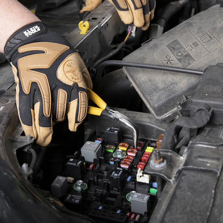 【CAINZ-DASH】KLEIN TOOLS社 電工 先曲がりロングノーズプライヤー D302-6【別送品】