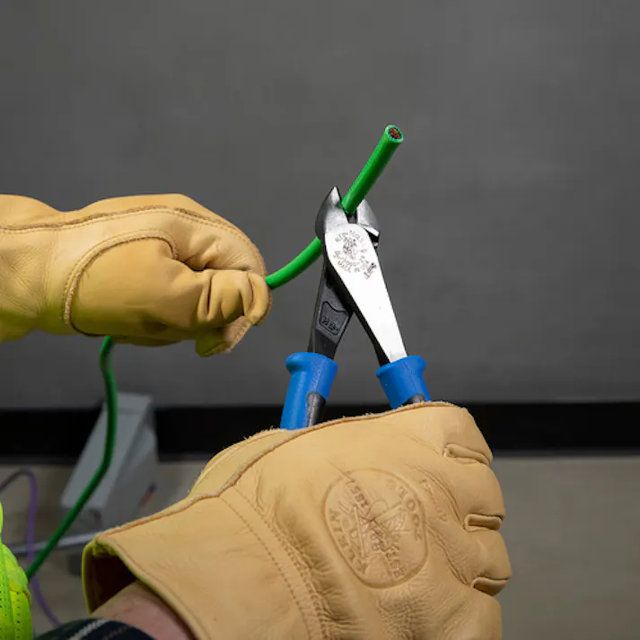 【CAINZ-DASH】KLEIN TOOLS社 ニッパ 偏芯タイプ コンフォートハンドル 220mm J2000-28【別送品】