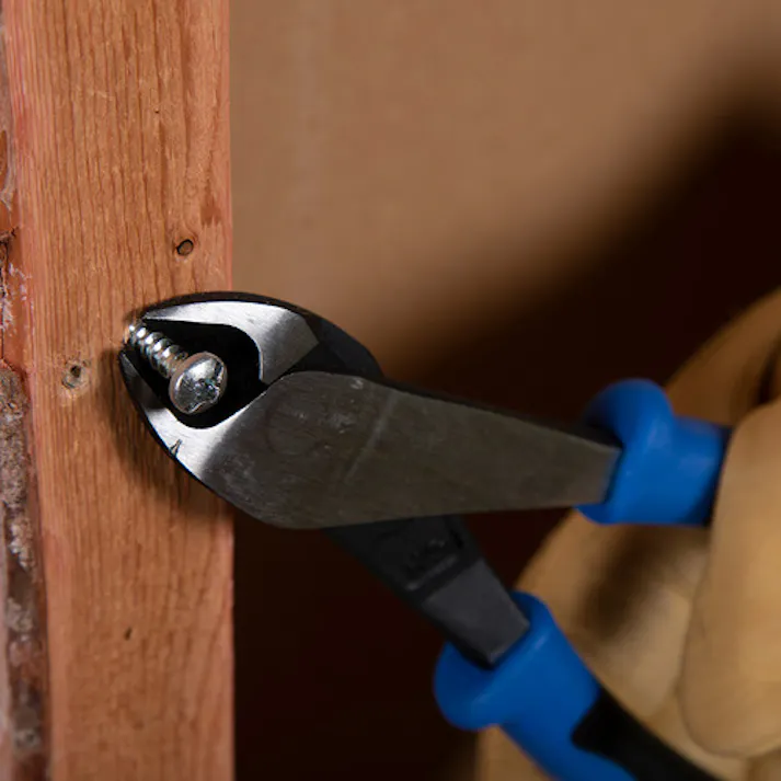 【CAINZ-DASH】KLEIN TOOLS社 ニッパ 偏芯タイプ コンフォートハンドル 220mm J2000-28【別送品】