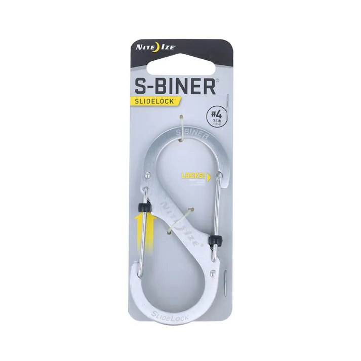 シームーン NiteIze エスビナー スライドロック #4 ステンレスシルバー NI02672