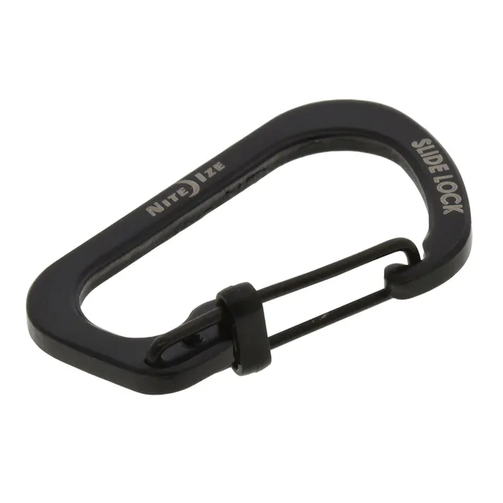 NiteIze カラビナー スライドロック #2 ブラック NI03051