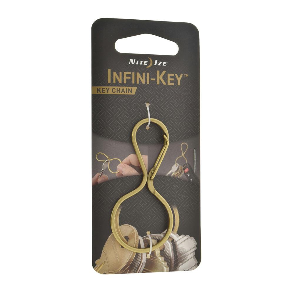 シームーン NiteIze キーホルダ インフィニキー ブラス NI03477 | ねじ