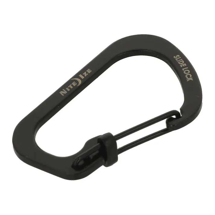 NiteIze カラビナー スライドロック #3 ブラック NI03703