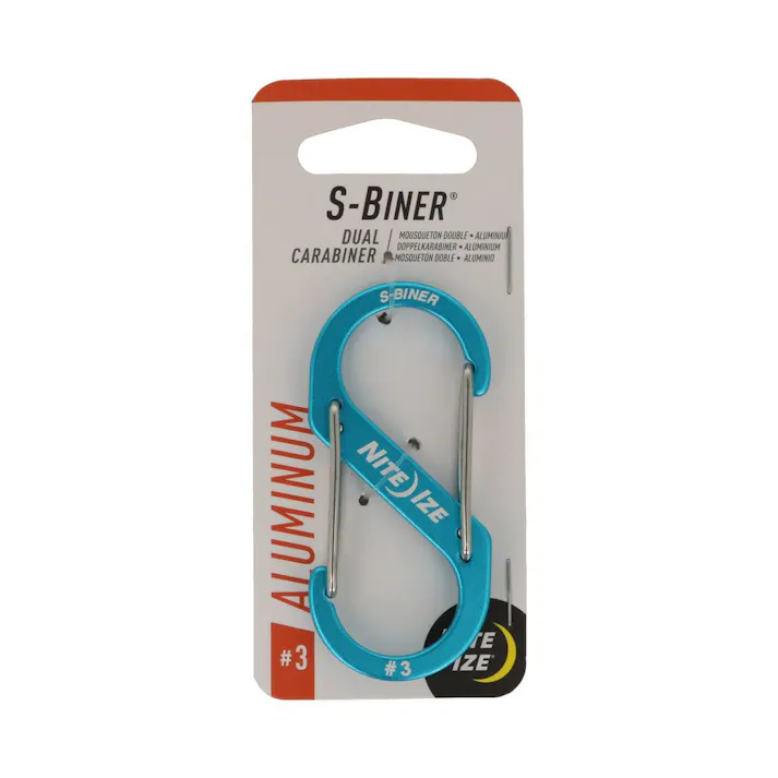 NiteIze エスビナーアルミニウム#3 ブルー