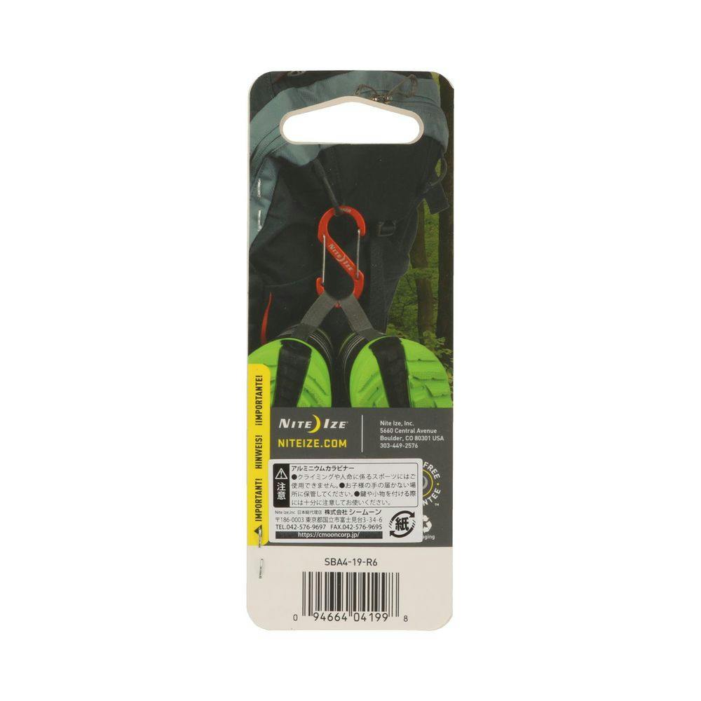 NiteIze エスビナーアルミニウム＃4 オレンジ | ねじ・くぎ・針金