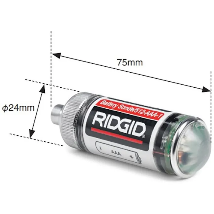 【CAINZ-DASH】Ridge Tool Company リモートトランスミッター 512Hz 16728【別送品】