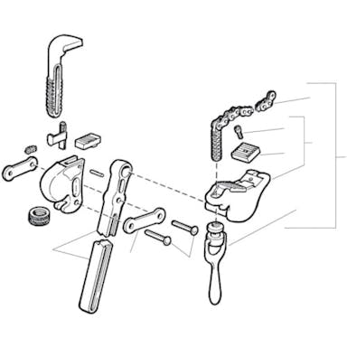 【CAINZ-DASH】Ｒｉｄｇｅ　Ｔｏｏｌ　Ｃｏｍｐａｎｙ Ｅ－１４０６　キャップ　スクリュー　Ｆ／６１０Ａ．Ｓ－４Ａ 32205【別送品】