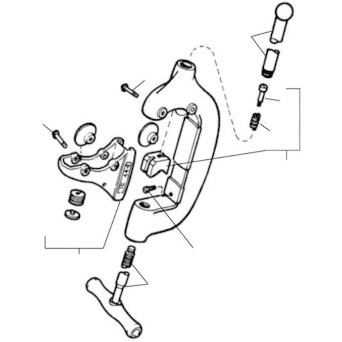 【CAINZ-DASH】Ｒｉｄｇｅ　Ｔｏｏｌ　Ｃｏｍｐａｎｙ Ｅ－２４７９　スクリュー　Ｆ／１８２２ 34425【別送品】