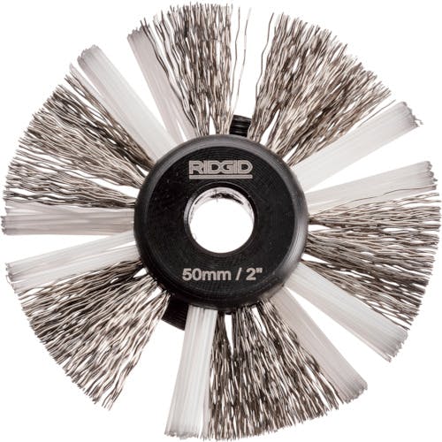 Ridge Tool Company ナイロンスチールブラシ K-9-204 50mm 68973 排水管掃除機用交換先端ツール Ridge Tool Company ナイロンスチールブラシ K-9-204 50mm 68973 排水管掃除機用交換先端ツール