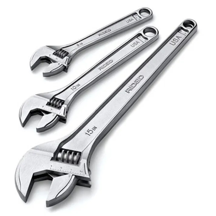 【CAINZ-DASH】Ridge Tool Company アジャスタブル レンチ 450mm 768 86927【別送品】