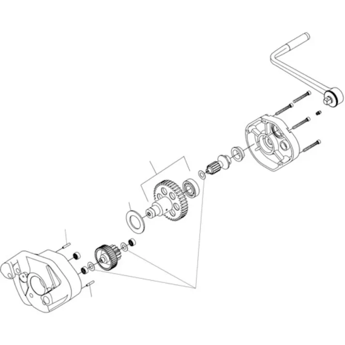 【CAINZ-DASH】Ridge Tool Company ロールグルーバー用パーツ インプット ドライブ F/915 93807【別送品】