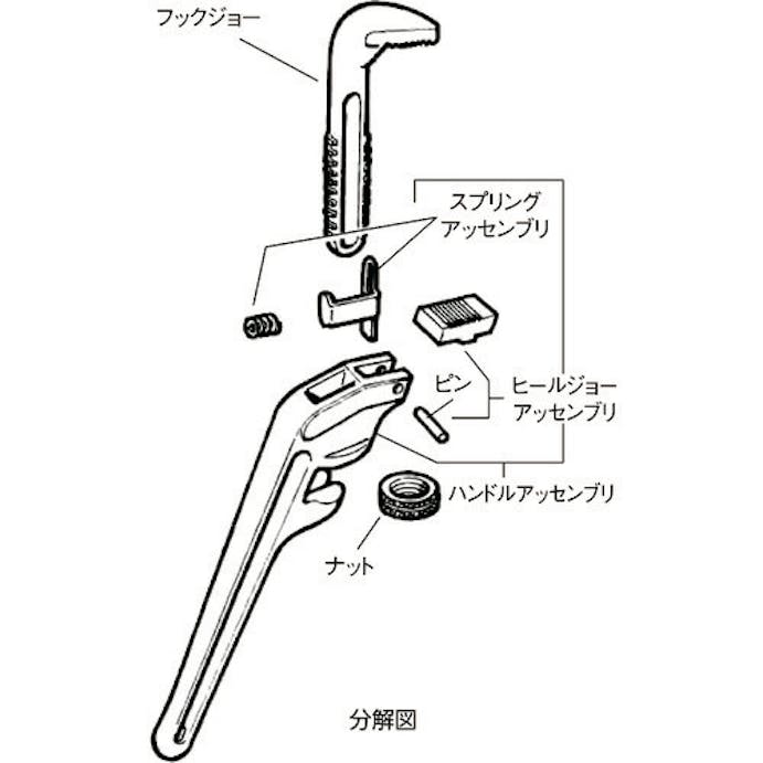 【CAINZ-DASH】Ｒｉｄｇｅ　Ｔｏｏｌ　Ｃｏｍｐａｎｙ ピン　Ｆ／Ｅ９１０ 95402【別送品】