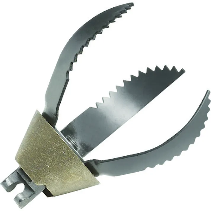 【CAINZ-DASH】Ridge Tool Company 排水管掃除機用パーツ シャークカッタ3枚セット T‐50 98030【別送品】
