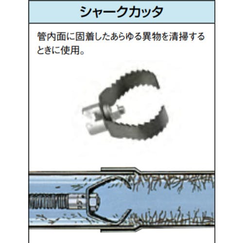 CAINZ-DASH】Ridge Tool Company 排水管掃除機用
