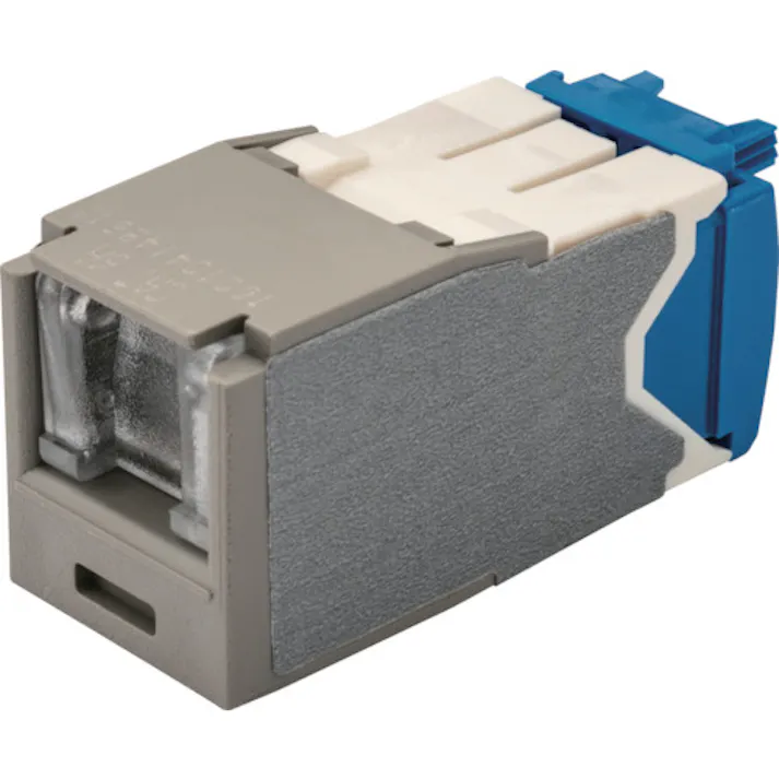 【CAINZ-DASH】パンドウイットコーポレーション カテゴリ6A シャッター付モジュラージャック ライトグレー CJH6X88TGIG【別送品】