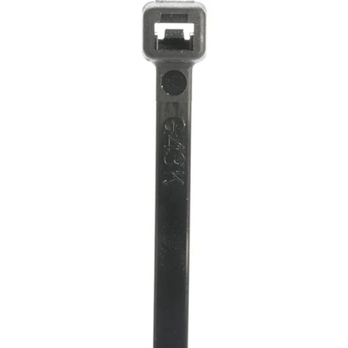 【CAINZ-DASH】ストロングホールド 耐候性ナイロン結束バンド 黒 長さ370mm 幅3.6mm 100本入り S15-40-C0 S15-40-C0【別送品】