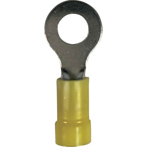 ストロングホールド ビニール絶縁被覆付圧着端子(丸形) 電線サイズ:AWG12~10/3.5~5.5sq 取付ネジ:M12 25個入り EV10-12RB-Q 絶縁被覆付圧着端子 ストロングホールド ビニール絶縁被覆付圧着端子(丸形) 電線サイズ:AWG12~10/3.5~5.5sq 取付ネジ:M12 25個入り EV10-12RB-Q 絶縁被覆付圧着端子